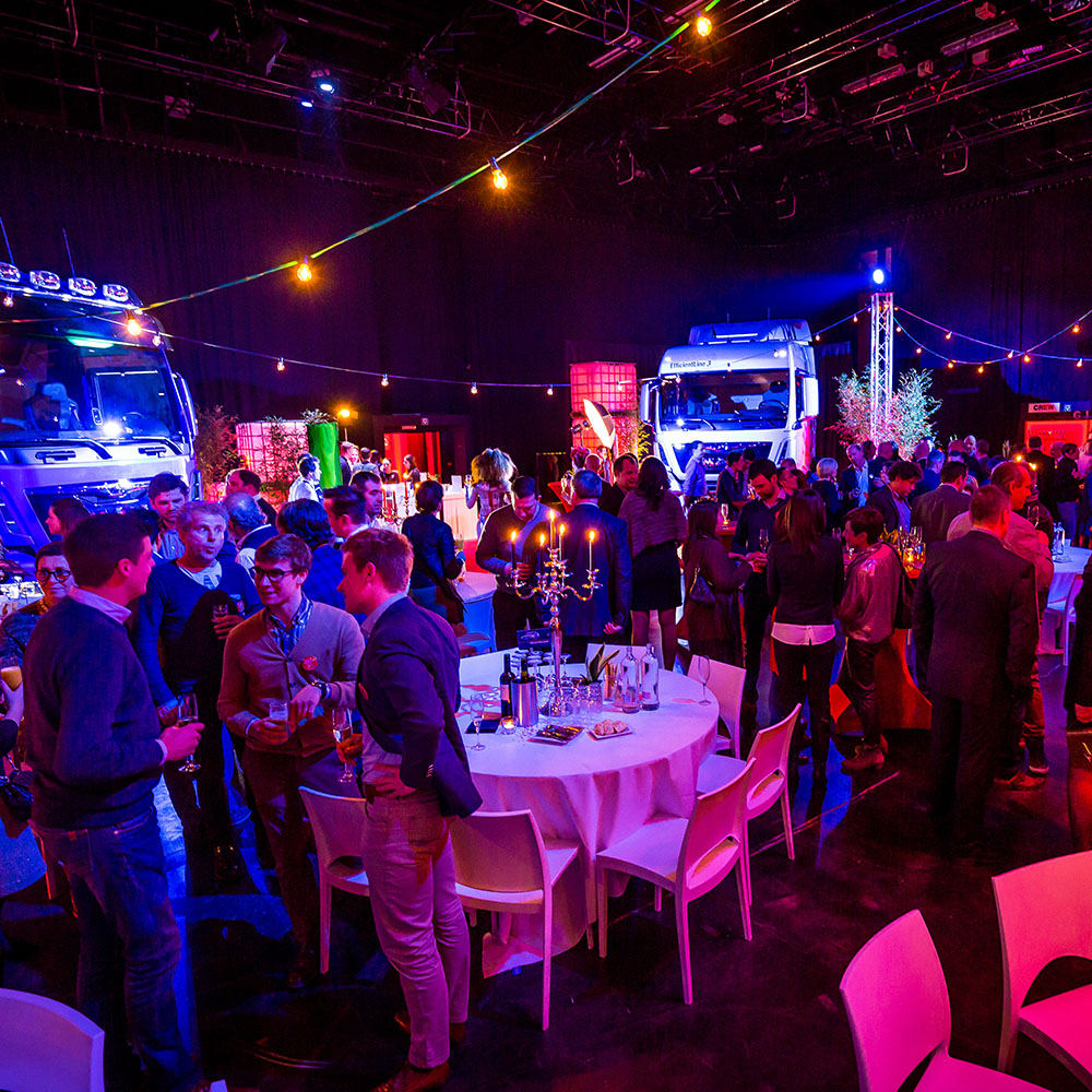 sfeerfoto tijdens het evenement van MAN