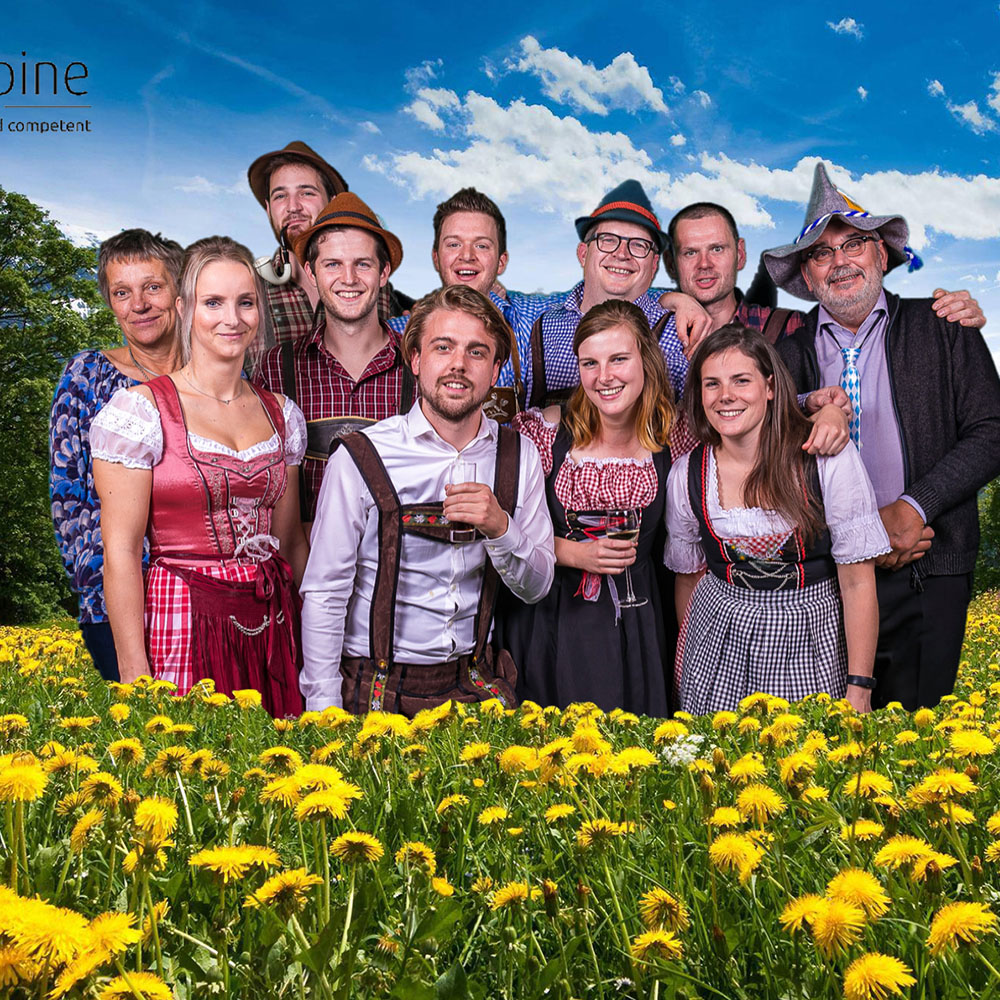sfeerfoto tijdens het evenement van campine