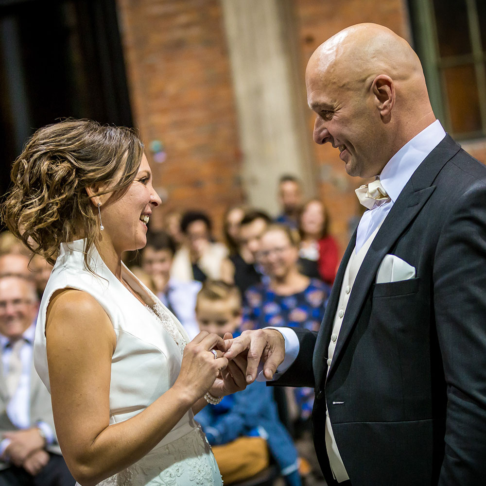 sfeerfoto tijdens het evenement van trouw