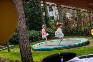 Trampoline kinderfeest