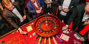 Team-arrangement casino-activiteit