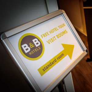 B&B Hotels wegwijzer