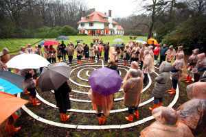 Labyrint wandeling Qlick
