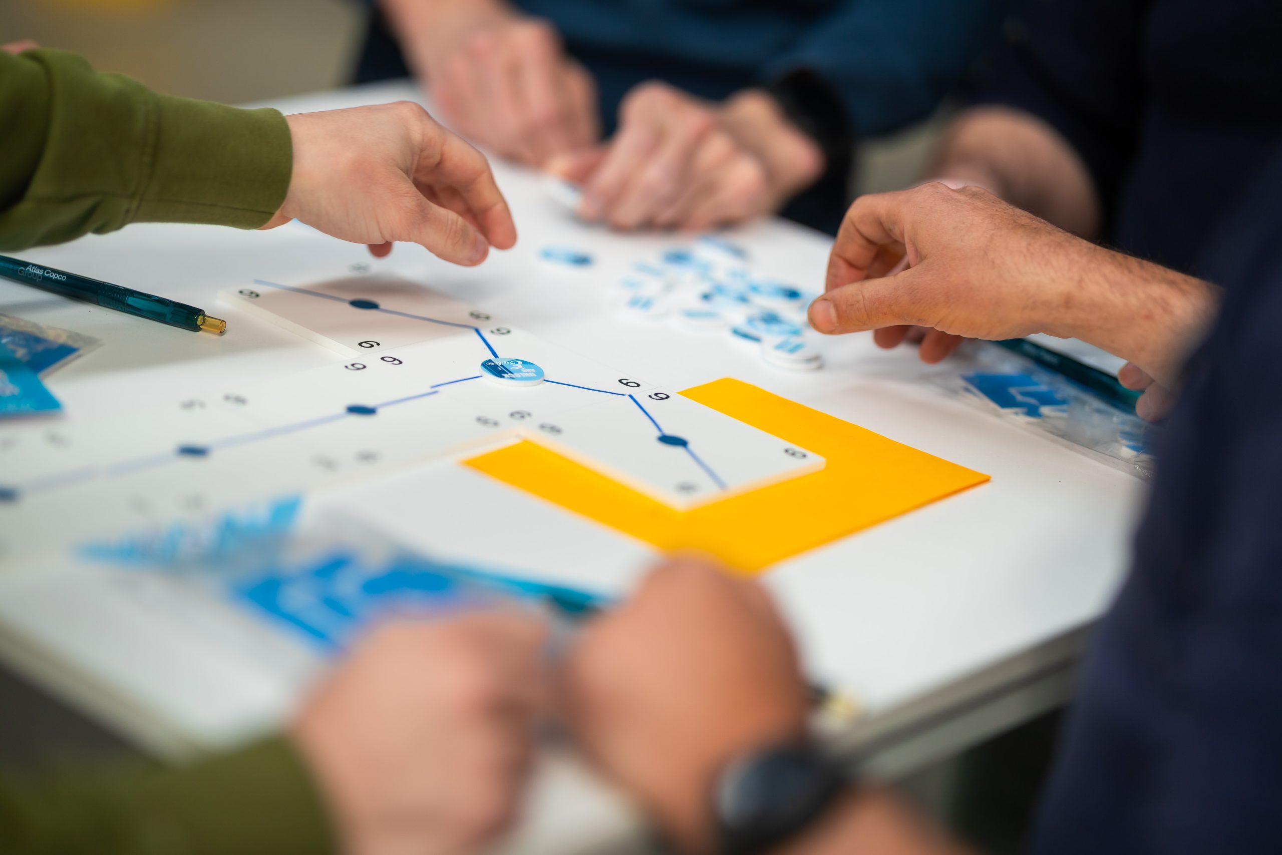 Strategische workshops bij Atlas Copco